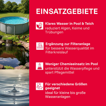 T.I.P. UV-C Strahler SPU 36000 UV Edelstahl für Pools und Teiche