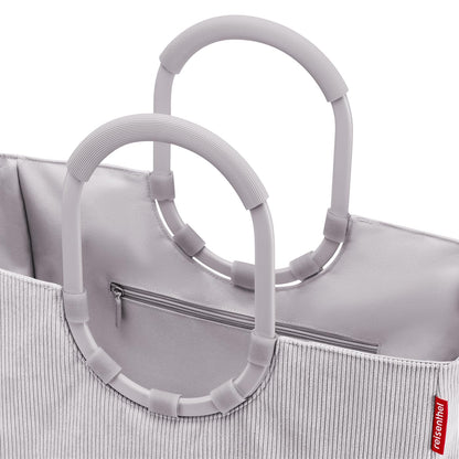reisenthel loopshopper L Shopper, Cord Grey, 25 l, recyceltes PET