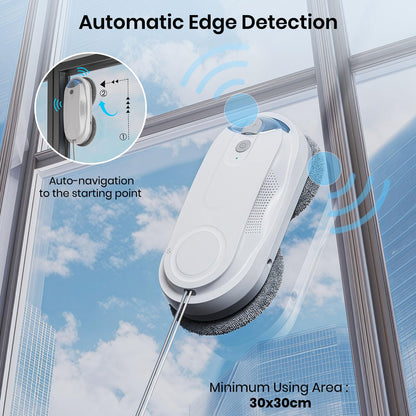 KKI Fensterputzroboter X3 mit Dual-Spray und KI-Pfadplanung