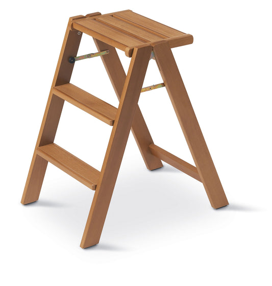Arredamenti Italia OSIMO Holz-Stufenhocker Kirsche abschliessbar