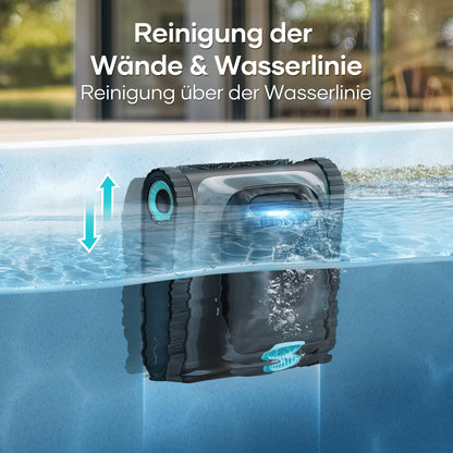 AIPER Scuba S1 Poolroboter für Boden, Wände und Wasserlinie