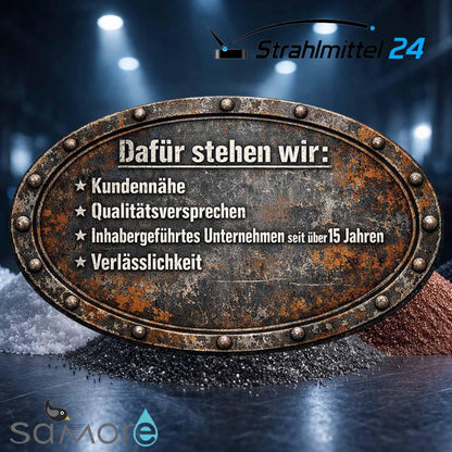 Samore Glasperlen Strahlmittel 25 kg, Körnung 100–200 µm