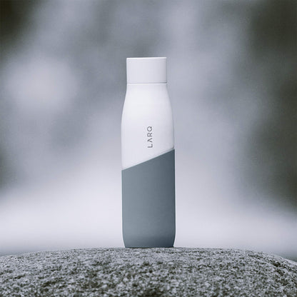 LARQ Movement PureVis UV-Edelstahlflasche 710ml - White/Pebble