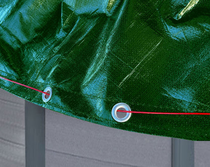 QUICK STAR Solar Poolabdeckung Rund Ø 560 cm Grün