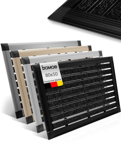 bomoe AluGant Fussabtreter Aussen 50x80 cm Anthrazit