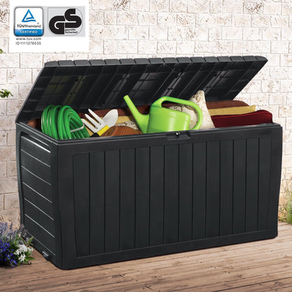 Deuba Gartenbox Auflagenbox Kissenbox 270L - Anthrazit