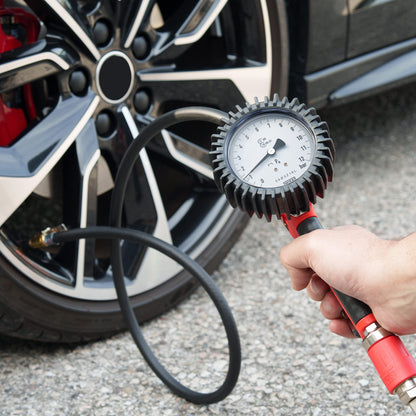 GAV Profi Reifenfüller - WIKA 80mm Manometer, geeicht