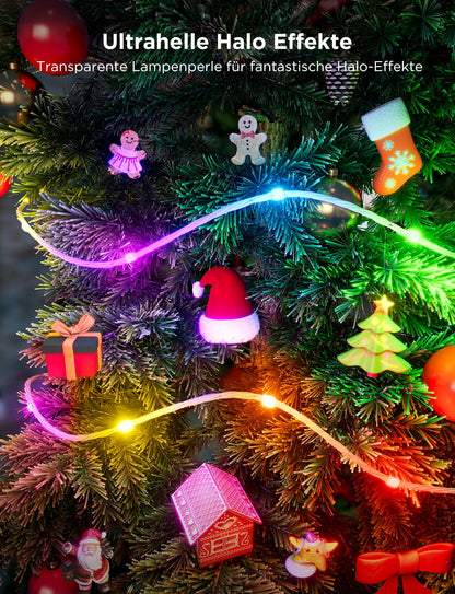 Govee RGBIC LED Weihnachtsbeleuchtung - Aussen 20M