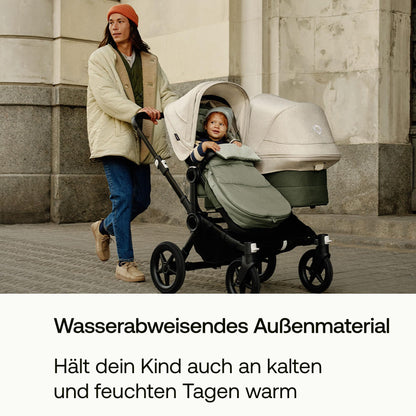 Bugaboo Ganzjahres Fussack Kinderwagen Fusswärmer – Midnight Black