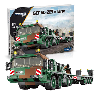 BlueBrixx Pro SLT 50-2 Elefant Bundeswehr Militär Bausatz 104124