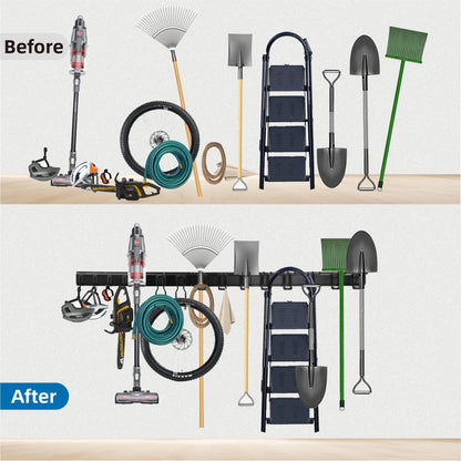 Garten & Werkzeug Organizer Wandhalterung – 80 Zoll