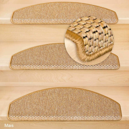 Kettelservice-Metzker Göteborg Stufenmatten Mais Halbrund 15er Set