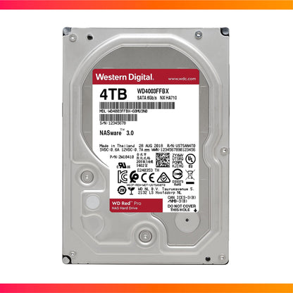 WD Red Pro 4TB NAS interne Festplatte 3.5 Zoll 7200 RPM