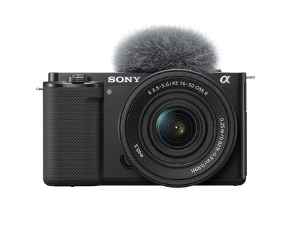 Sony ZV-E10K Systemkamera APS-C mit 16-50 mm Power Zoom Objektiv – spiegellose Kamera für Foto und 4K-Video