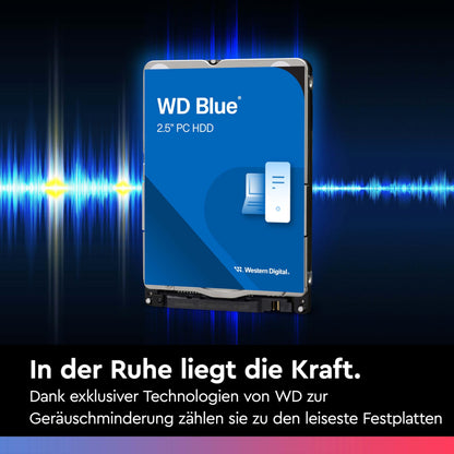 WD Blue 1TB Interne SATA Festplatte 2.5 Zoll - 5400 U/Min