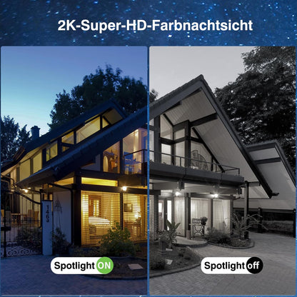 Xega 4G LTE Überwachungskamera Aussen Solar PTZ 2K Nachtsicht RBX-S20