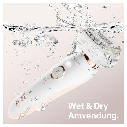 Braun Silk-épil 9 Flex Beauty-Set Epilierer 9300 – Weiss/Gold