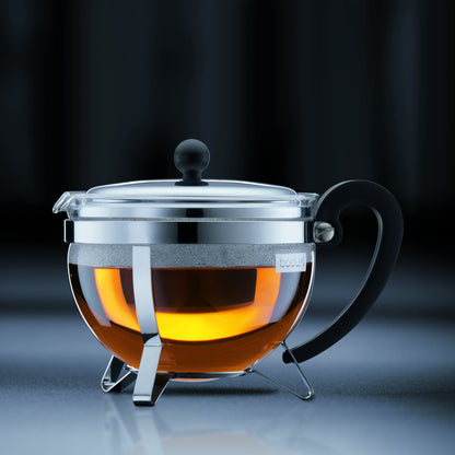 Bodum CHAMBORD Teebereiter 1.0L Edelstahl glänzend