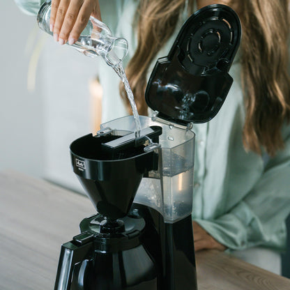 Melitta Easy Therm Kaffeemaschine - doppelte Thermokanne schwarz