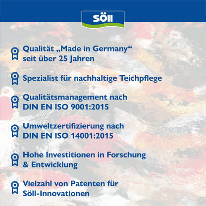 Söll FilterstarterBakterien 500 g – Filterbakterien für Gartenteich
