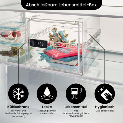 Lockabox One abschliessbare Aufbewahrungsbox mit Zahlenschloss