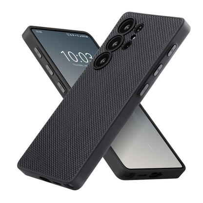 pitaka Samsung Galaxy S25 Ultra Aramid Schutzhülle - Schwarz/Grau