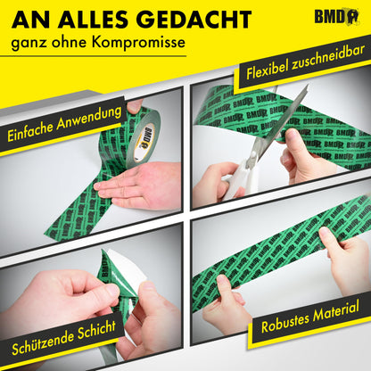 BMD san Dampfsperrklebeband 50mm x 25m – 10 Rollen