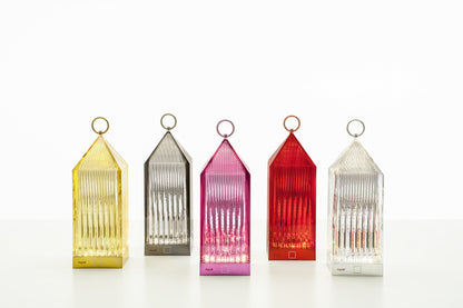 Kartell Lantern Design Tischleuchte – Rauch, Dimmbar