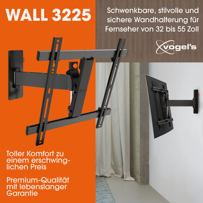 Vogel's WALL 3225 schwenkbare TV Wandhalterung 32-55 Zoll