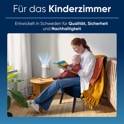 BLUEAIR Blue Pure Mini Max Luftreiniger – Kompakt für Büro & Schlafzimmer