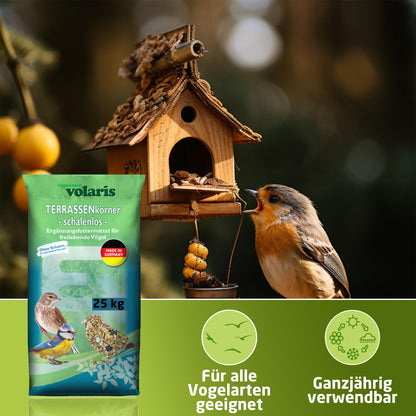 Eggersmann Volaris Terassenmix Wildvogelfutter schalenlos 25 kg