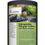 TTL GARDEN Unkrautvlies 150 g/m², 50 m² Rolle 1 x 50 m, UV-stabil – Vliesrolle zur Unkrauthemmung im Garten