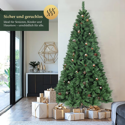 SALCAR Künstlicher Weihnachtsbaum 210 cm Kunsttannenbaum