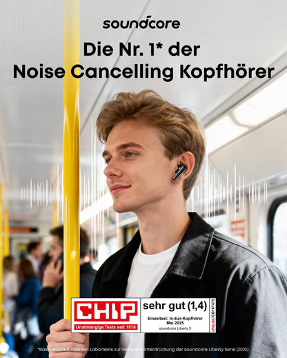 soundcore Liberty 5 kabellose Earbuds mit ANC und Dolby Audio