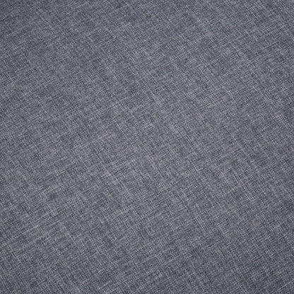 vidaXL Sofa 2-Sitzer Polstersofa – Stoff Dunkelgrau