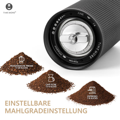 TIMEMORE Chestnut C3s PRO Kaffeemühle Manuell - Schwarz