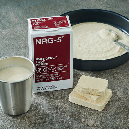 NRG-5 Notnahrung, energiereiche Kompaktnahrung Kekse, 24x 500 g