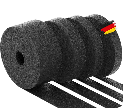 BAUHELD Terrassenpads 20 m Rolle Gummigranulat Bautenschutzmatte als Unterlage für Terrassenfliesen und WPC-Dielen