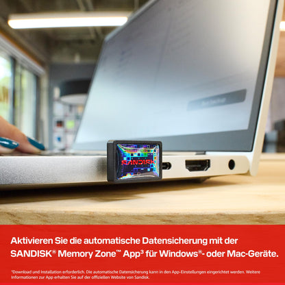 SanDisk Extreme Fit USB-C Flash-Laufwerk 512 GB, bis zu 400 MB/s