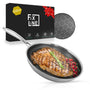 FIXLINE® Premium Bratpfanne Ø28cm - Antihaftbeschichtung. Runde, dunkelgraue Pfanne zum Braten verschiedenster Speisen ohne Anhaften.