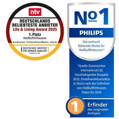 Philips Airfryer 5000 Connected Heissluftfritteuse 4.1L HD9255/80