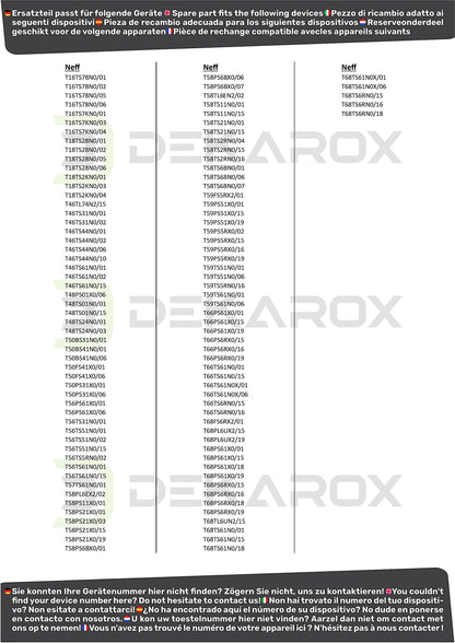 DEKAROX TwistPad Fire Drehscheibe – für Neff Herd 10006978