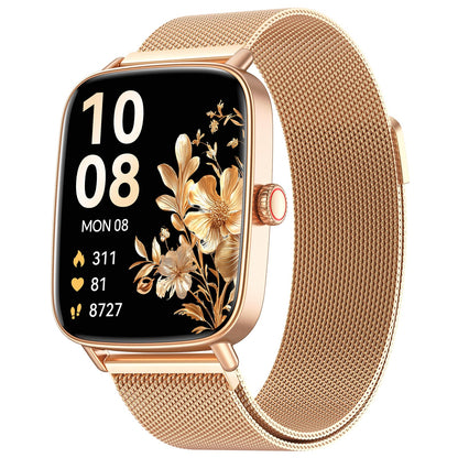 AEAC Smartwatch Damen mit Telefonfunktion, IP68, 110+ Sportmodi und 1,85-Zoll-HD-Touchscreen