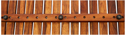 asinox TEK4A5080 Duschmatte - Teakholz Rechteck 80 cm
