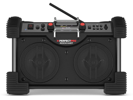 PerfectPro ROCKHART Baustellenradio DAB+ Bluetooth RH4