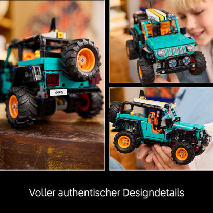 LEGO Technic Jeep Wrangler Rubicon Geländewagen Bauset 42227