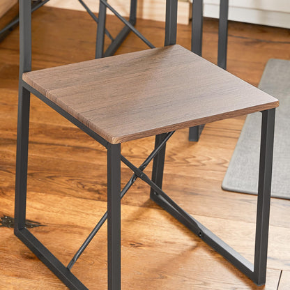SoBuy OGT19-N Essgruppe - 3-teilig Industrial-Look