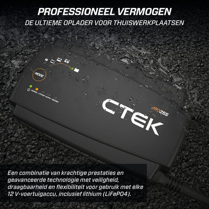 CTEK PRO25S Batterieladegerät 12V/25A inkl. CS Storage Case