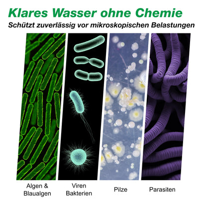 WAGNER GREEN UVC Teichklärer 11 Watt für klares Teichwasser