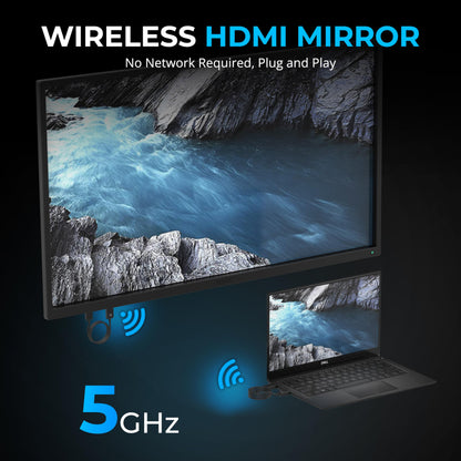 SABRENT DA-H1R1 Wireless HDMI Sender & Empfänger 1080p@60Hz